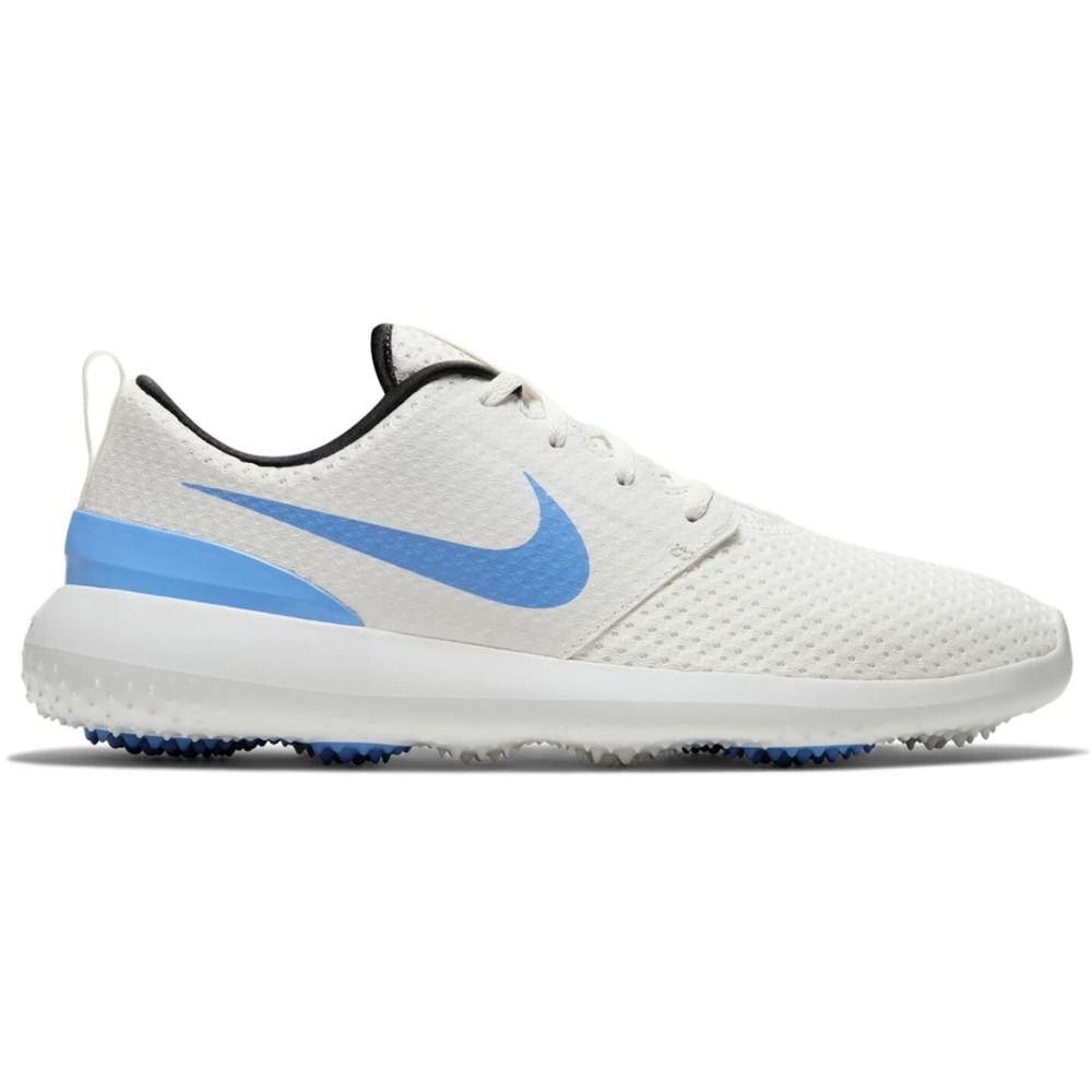 NWB NIKE GOLF ROSCHE G JR SUMMIT WHITE/UNIVERSITY BLUE UNISEX 909250-100 Size 7Y